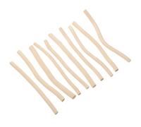 Homoyoyo 10 Piezas Palitos de Manualidades de Bricolaje, Ramas de Madera para Manualidades, Madera White, Accesorios Fotográficos, Decoración del Hogar, para Coronas DIY y Arreglos
