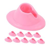 Homoyoyo 10 Piezas Soporte de Silicona para Esmaltes de Uñas Organizador Antiderrames para Botellas de Aceite de Uñas para Manicura