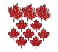 Homoyoyo 10 Pines De Solapa Con Forma De Hoja De Arce Broche Con Insignia Canadiense Para Celebraciones Del Día De Canadá Accesorios Para Fiestas Patrióticas Sombreros Chaquetas Y