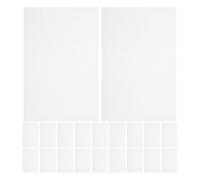 Homoyoyo 100 Hojas Tapete De Papel para Jaulas De Pájaros De Papel Absorbente Precortado Desechable Fondo Jaula Adecuado para Cacatúas Loro y Aves Exóticas