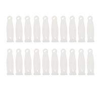 Homoyoyo 100 piezas Unidades Clips Plásticos para Cordón Umbilical de Ganado Accesorios para Cerdo y Lechones Diseño Antideslizante para Evitar Hemorragias y Proteger Recién Nacidos