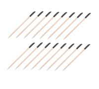 Homoyoyo 100 Piezas Unidades Palos Lijado Doble Madera Natural para Manicura Detallado Uñas Profesional y Doméstico Portátil