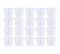 Homoyoyo 1000piezas Taza de Color Vasos Desechables para Pigmentos de Tatuaje Unidades de Recipientes para Salón de Belleza o Casa Vasos para Tinta