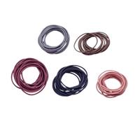 Homoyoyo 100piezas Coleteros Elásticos sin Costuras Pelo Coletero de Alta Elasticidad para Mujer y Niña Cuerda Elástica Pelo