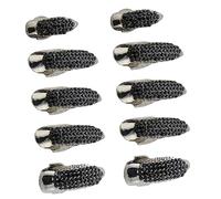 Homoyoyo 10piezas Anillos Nails Gemas Imitación Unids Vintage Decoración Para Mujer y Hombre