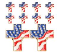 Homoyoyo 10piezas Pin De Bandera Americana Para Mujer Broche Patriótico Vintage Pin De De Diseño Artístico Para Formales y Casual