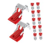 Homoyoyo 12 Clips De Montaje Para Fregadero Abrazaderas De Montaje Para Fregadero De Cocina Soportes Para Fregadero Bajo Encimera Abrazaderas Fijas Para Fregadero Kit De Fijación Para