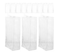 Homoyoyo 12 Fundas Protectoras para Control Remoto Industrial, Funda Antipolvo Transparente de Plástico para Transmisor Inalámbrico de Grúa, Cubierta Resistente y Ajustada para Uso