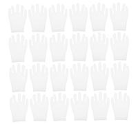 Homoyoyo 12 Guantes de Algodón Elásticos Transpirables y Duraderos para Inspección y Trabajo Paquete de Xl Cómodos y Reutilizables