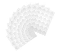 Homoyoyo 12 Hojas Esquinas Adhesivas para Fotos Blancas Pegatinas de Esquinas para Álbumes Scrapbooking y Manualidades Fijación Segura para Libros de Recuerdos y Diarios