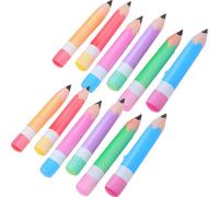 Homoyoyo 12 Piezas Inflatable Giant Pencil Balloons PVC Jumbo Pencil Decorations For Back To School Classroom And Graduation Party Favors Easy To Hang Lightweight Props