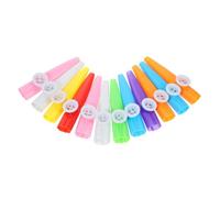 Homoyoyo 12 Piezas Kazoo Instrumento Percusión Infantil Fácil de Tocar Juguete Musical Color Aleatorio para Niñas Color Aleatorio