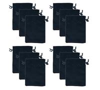 Homoyoyo 12piezas Bolsa Portátil de Almacenamiento para Pelucas Extensiones y Herramientas con Cordón Bolsa de Seda para Paquetes de Cabello para Viajes o Almacenamiento Gabinete