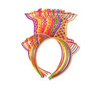 Homoyoyo 12piezas Diadema de Sirena Plástico de Color Aleatorio Tocado de Sirena Accesorios Cabello Regalos de Fiesta para Peinados de Fiesta