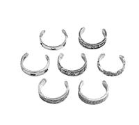 Homoyoyo 14 Piezas Anillo Tallado En Los Dedos De Los Pies Anillo Del Dedo Del Pie Anillos Para Mujeres Pequeño Anillo De Dedos De Metal Anillo Hueco Anillo De Los Dedos Del Pie Hueco