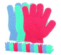 Homoyoyo 14piezas Toallas De Baño Guantes De Masaje Para Espalda Exfoliantes Corporales Para Mujeres Hombres y Estudiantes