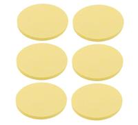 Homoyoyo 150 Piezas Puff de limpieza de compresión esponjas comprimidas para faciales esponja facial spa esponja de celulosa natural esponjas faciales comprimidas algodón Amarillo