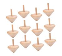 Homoyoyo 15piezas Peonza De Dibujo Infantil De Madera Peonzas para Pintar Juguete Giratorio para Manualidades Decoración del Hogar para Fiestas Kit De Pintura DIY