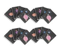 Homoyoyo 16 Cuadernos de Espiral A7 Portátil Cuaderno de Notas Pequeño de Bolsillo 16 Piezas 4 Naranja 4 Púrpura 4 Rosa 4 Azul Papel Resistente y Bordes Redondeados para Oficina