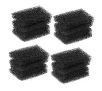 Homoyoyo 16 Piezas Almohadilla De Algodón Esponjas Esponja Novedad Vampiro Tamaño Torunda Color Víspera De Los Maquillaje De Zombis Facial Hisopos Y Negro Poliuretano