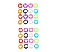 Homoyoyo 16 Piezas De Anillos De Silicona Antideslizantes Para Tijeras De Peluquería - Material Premium y - Accesorios Para Cortes Cómodos y Seguros
