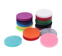 Homoyoyo 170 Almohadillas Aromáticas Pequeñas de Fibra Poliéster Mezcla de Colores para Difusores y Medallones Aromáticos de 30 MM Recarga para Aromaterapia Doméstica y Collares