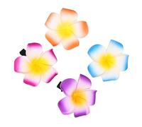 Homoyoyo 18 Horquillas De Flores Artificiales Marrones Para Novia Pinzas Para El Pelo De Playa Horquillas Rosas Para Boda Mini Horquillas Tropicales Para Mujer Pinzas Negras