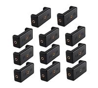 Homoyoyo 1juego Soporte De Tripode para Móvil Montajes De Accesorios para Compatible Teléfonos Horizontal y Vertical Color Negro