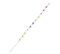 Homoyoyo 1Pieza Ajustable De Ojos Maléficos Dorado Joyería Para Amistad y Decoración De Bohemia