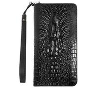 Homoyoyo 1pieza Cartera Larga De Hombre Diseño De Gran Capacidad Múltiples Compartimentos y Cierre De Cremallera para Tarjetas y Dinero