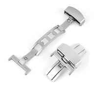 Homoyoyo 1Pieza Correa Inoxidable con Simple Plateada Accesorio para Hombres