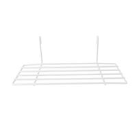 Homoyoyo 1pieza Estante De Hierro De Pared Simple para Periquitos y Aves Diseño Ganchos para Colgar Decoración Práctica y Funcional Blanco