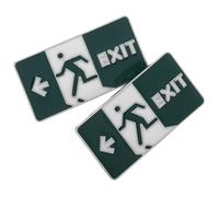 Homoyoyo 2 Broches Que Brillan En La Oscuridad Divertidos Broches Navideños Para Mochilas Divertidos Broches De Etiqueta Broches Para Sombreros Broches De Corazón Broches De Piña Para