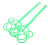 Homoyoyo 2 Cepillos para Edredones Pequeños Verdes Batidor Manual de 55 CM y 110 G para Quitar Polvo Estático Herramienta para Limpiar Chaquetas de Plumas Mantas y Ropa Acolchada
