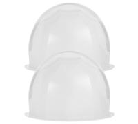 Homoyoyo 2 Fundas Protectoras de Abs para Cámara de Seguridad Exterior, Resistente al Sol y Lluvia, Mantiene la Cámara Seca y Limpia, Ideales para Uso al Aire Libre