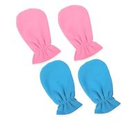 Homoyoyo 2 Guantes para Parafina Hidratantes para Manos de Mujer Cómodos y Portátiles para Cuidado y Spa Casa Cobertura Térmica para Seca