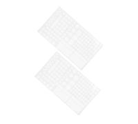 Homoyoyo 2 Hojas De Pegatinas Opacas para Bloquear La Luz LED Interruptores Tiras Bloqueadoras De Luz Pegatinas para Electrodomésticos Pantallas LED Cintas Opacas Transparentes para