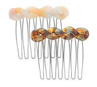 Homoyoyo 2 Horquillas Laterales Para Accesorios Vintage Pinzas Laterales Para Con Flores Para Novia Peine Vintage Para Peine Para Novia Francés Para El