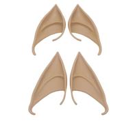 Homoyoyo 2 Pairs Cosplay Fairy Elf Ears Halloween Costumes Masquerade Accessories for Women