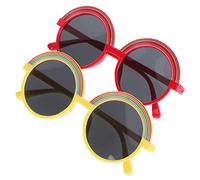 Homoyoyo 2 Pares gafas de sol para chicas fiesta neón Gafas de sol de de jardín de infantes gafas cosplay Gafas de sol infantiles Gafas de sol al aire