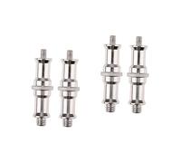 Homoyoyo 2 Piezas Adaptador De Tornillo 1/4 a 3/8 Conector De Luz para Soporte De Flash De Estudio - Compatible con Equipos Fotográficos y De Iluminación