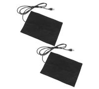 Homoyoyo 2 piezas Alfombrilla Térmica USB para Resina Epoxi Unidades Calefacción Rápida para Manualidades DIY Cojín Calefactor Resistente y Portátil