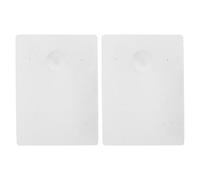Homoyoyo 2 Piezas Bloque de Soldadura de Cuarzo para Joyería, Ladrillo Refractario Blanco, Resistente a Altas Temperaturas, Entorno Óptimo de Fusión, para Restauración de Joyas y Platería