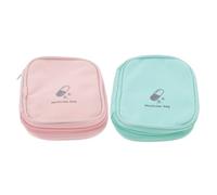 Homoyoyo 2 piezas Bolsa Portátil para Resistente y Ligera Gran Capacidad para y Emergencias para y Uso Doméstico Colores Verde y Rosa