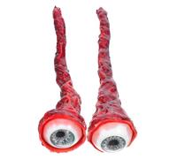 Homoyoyo 2 Piezas De Globos Oculares Arrancados Globos Oculares Falsos Accesorio De Terror Realista para Decoraciones De Fiesta De Mascarada De Carnaval De Halloween
