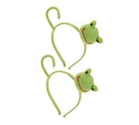 Homoyoyo 2 Piezas Diademas de Maquillaje Divertidas Hechas Mano Diademas Anchas de Accesorios de Pelo Diy Vintage para Fiestas y Cuidado Facial