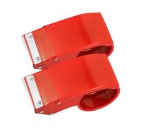 Homoyoyo 2 Piezas Dispensador de Cinta Adhesiva de Hierro Portátil y Antideslizante Práctico Cortador Manual para Oficina Almacén y Logística de Unidades