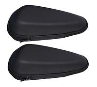 Homoyoyo 2 piezas Estuche de Afeitadora Portátil Bolsa de Almacenamiento Eva para Afeitadoras Protección Contra y Arañazos Compatible con Philips Color Negro