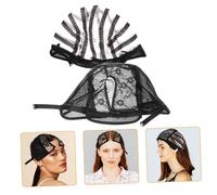 Homoyoyo 2 piezas Gorros de Malla para Peluca U-shape Ajustables y Elásticos Redes Suaves y Transpirables para Hacer Pelucas Accesorios para Mujer Cubren Cabello Uso Cómodo y Duradero