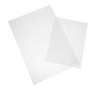 Homoyoyo 2 Piezas Heat Shrink Sheets Semi Transparent Peony Flower Cutouts For Spring DIY Hairpins Earrings Craft Projects